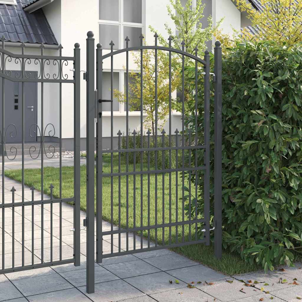Vrata ograde s bodljama EMMEN 200 x 100 cm