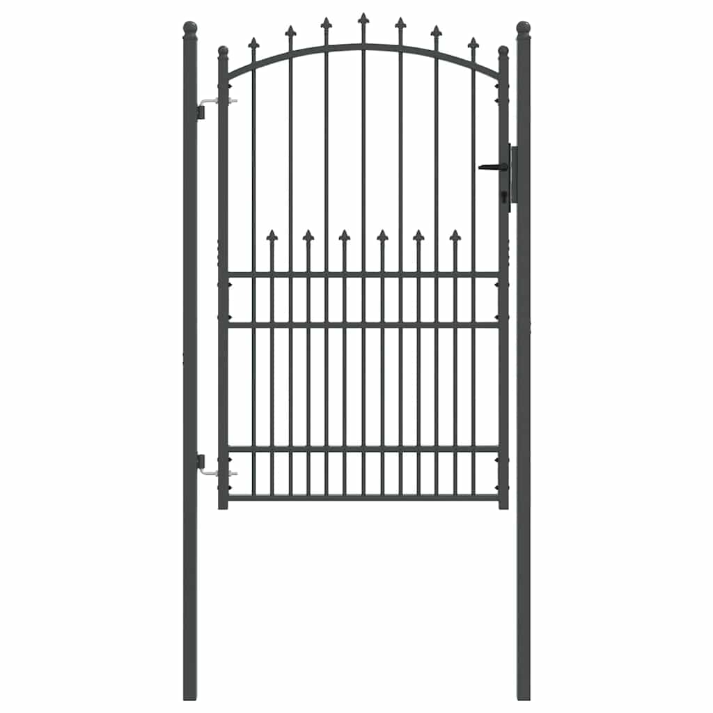 Vrata ograde s bodljama EMMEN 200 x 100 cm