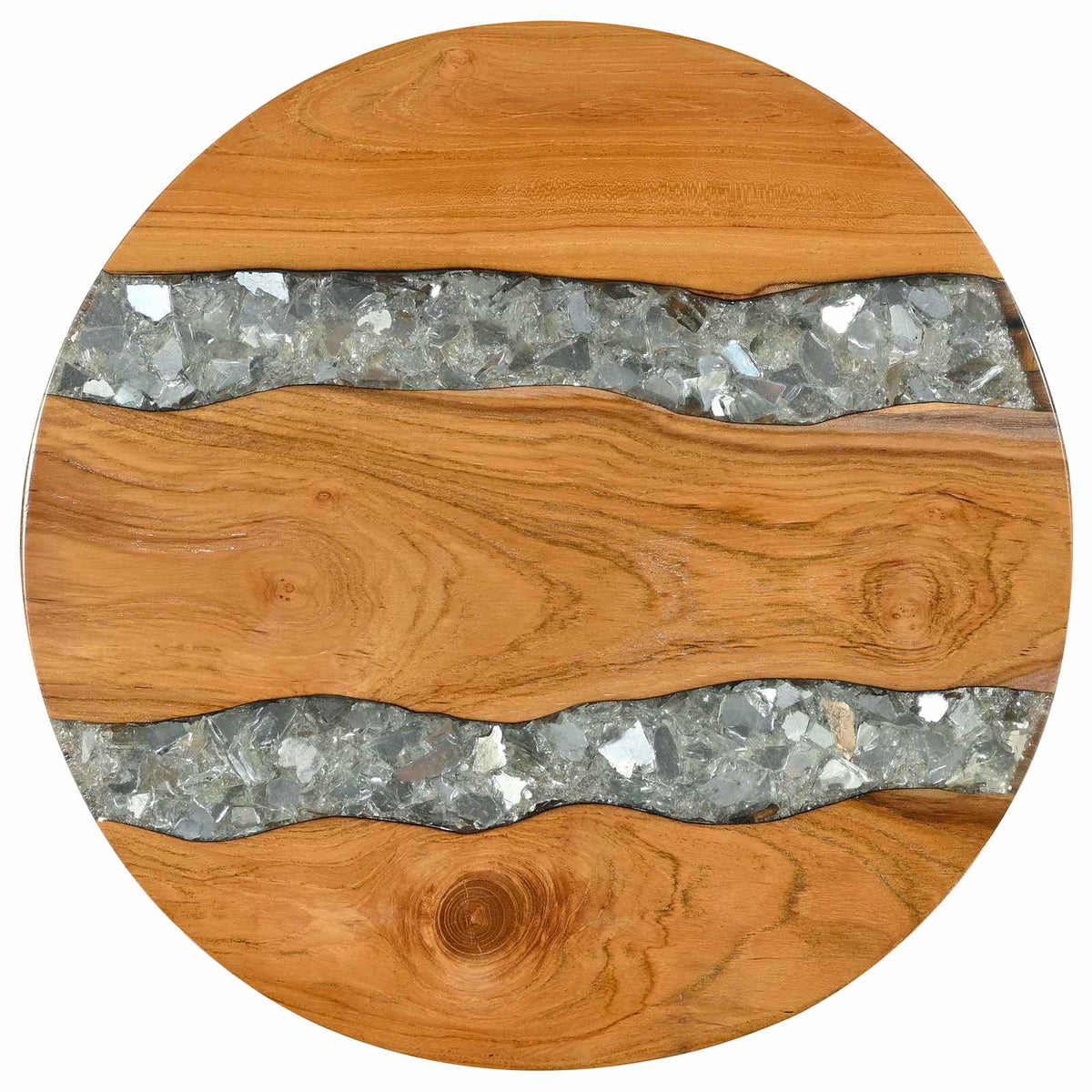 Kava Stol Smeđa 40 x 40 x 45 cm Čvrsto teak drvo