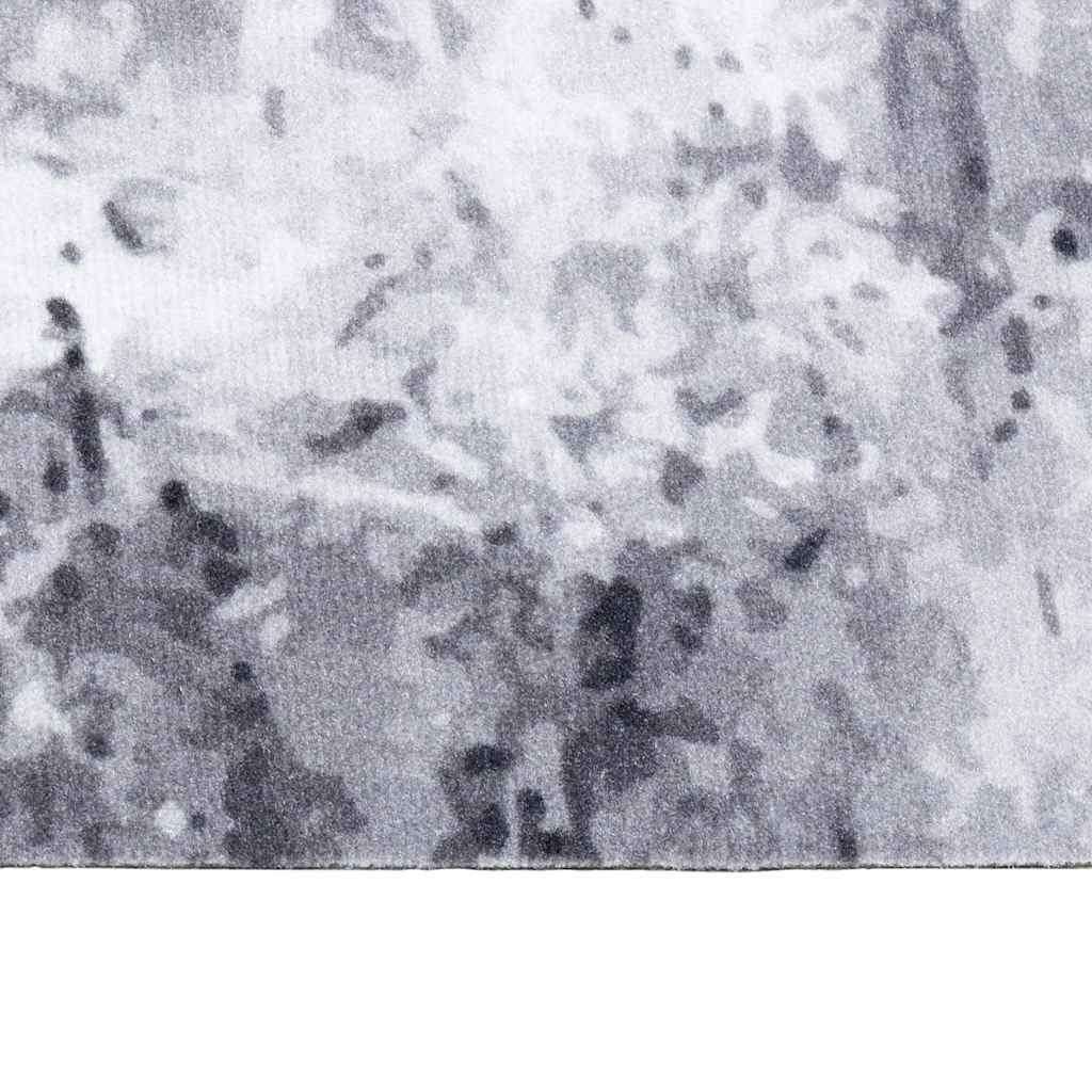Kuhinjski Tepih Siva 180 x 60 cm Baršun