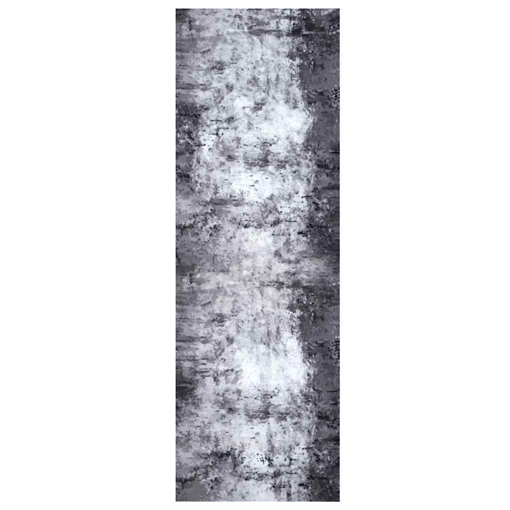Kuhinjski Tepih Siva 180 x 60 cm Baršun