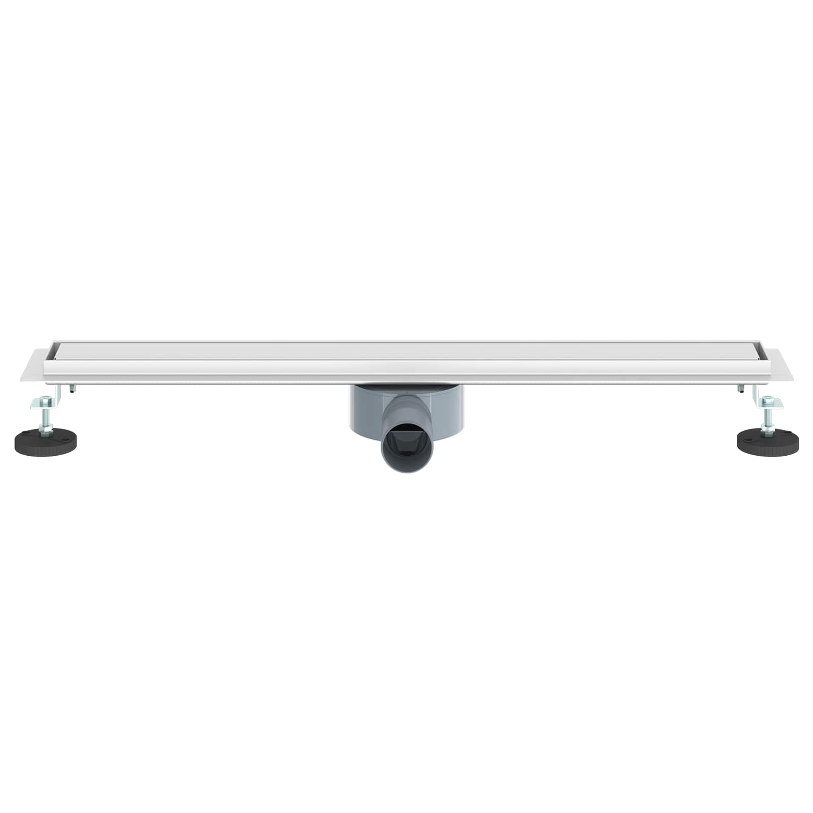 Tuš kanal 2-u-1 sa 360° sifonom Srebrno 70 cm