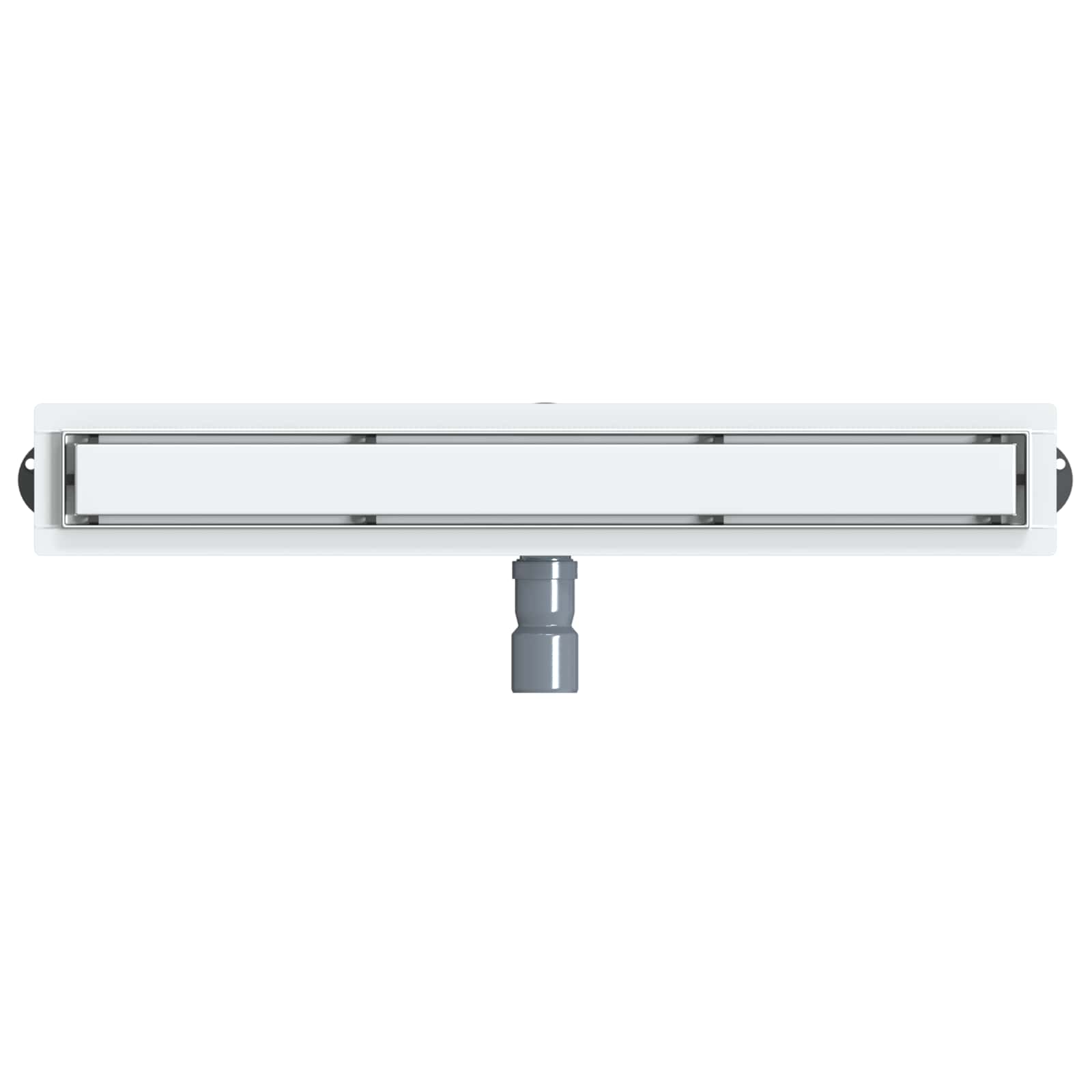 Tuš kanal 2-u-1 sa 360° sifonom Srebrno 70 cm