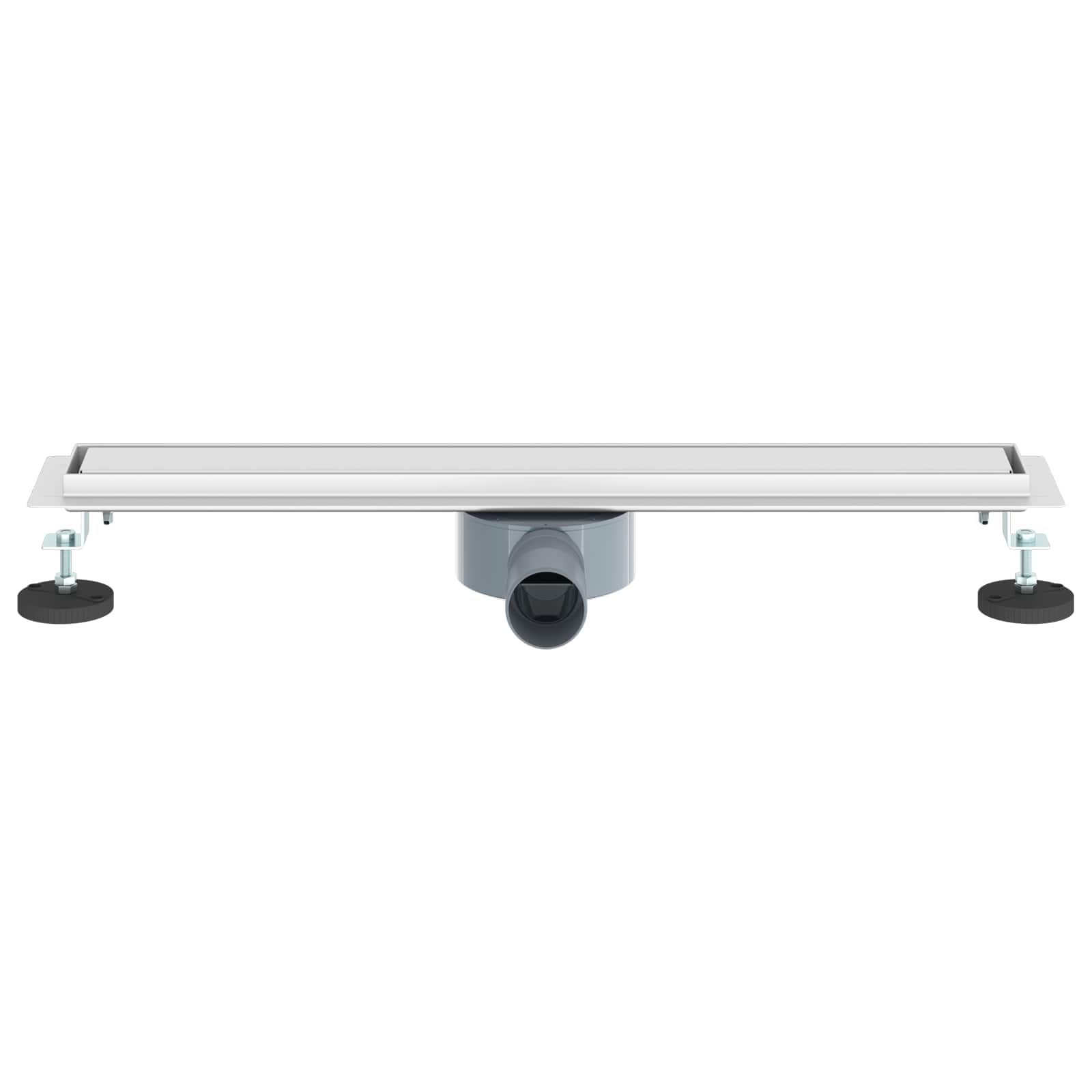 Tuš kanal 2-u-1 sa 360° sifonom Srebrno 60 cm
