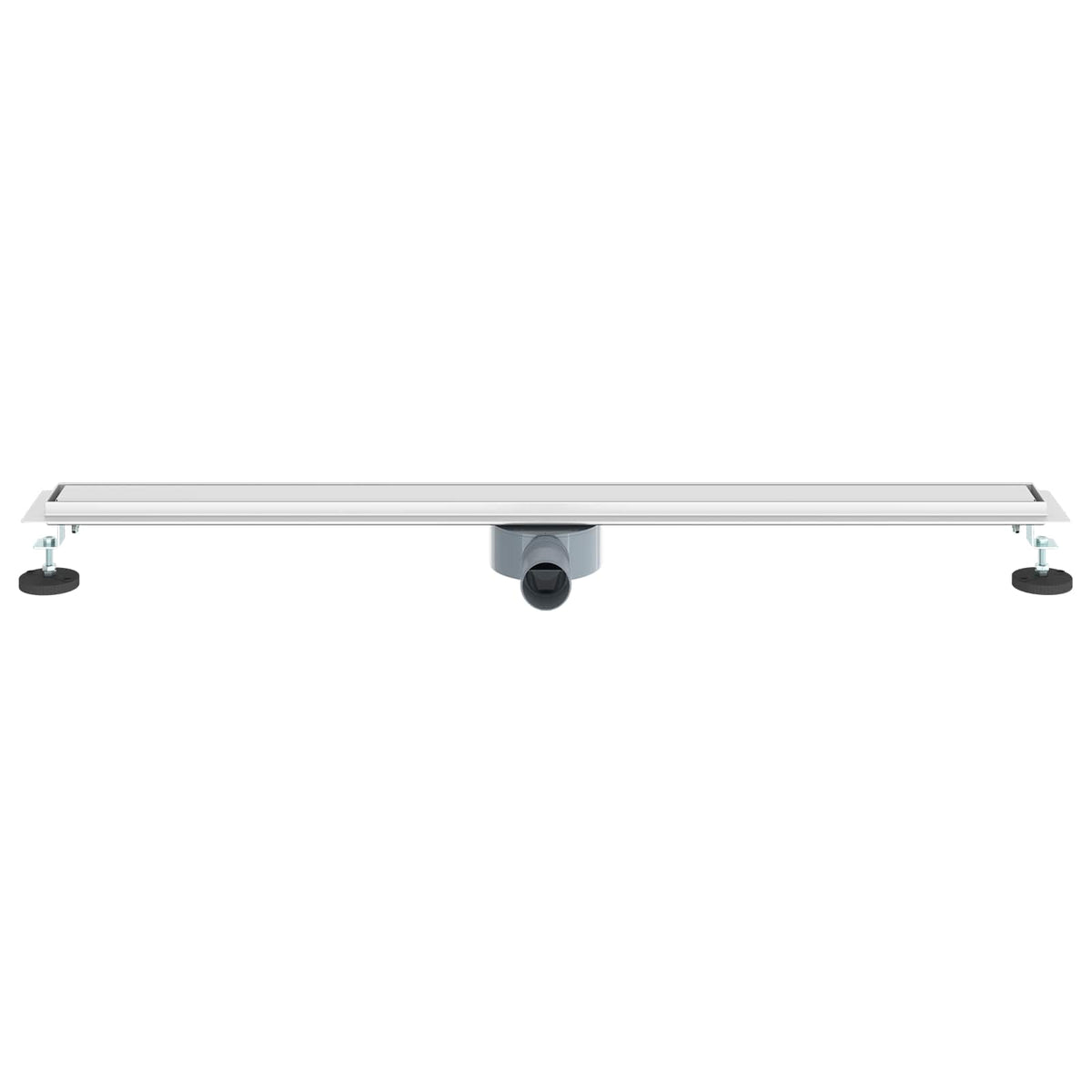 Tuš kanal 2-u-1 sa 360° sifonom Srebrno 100 cm