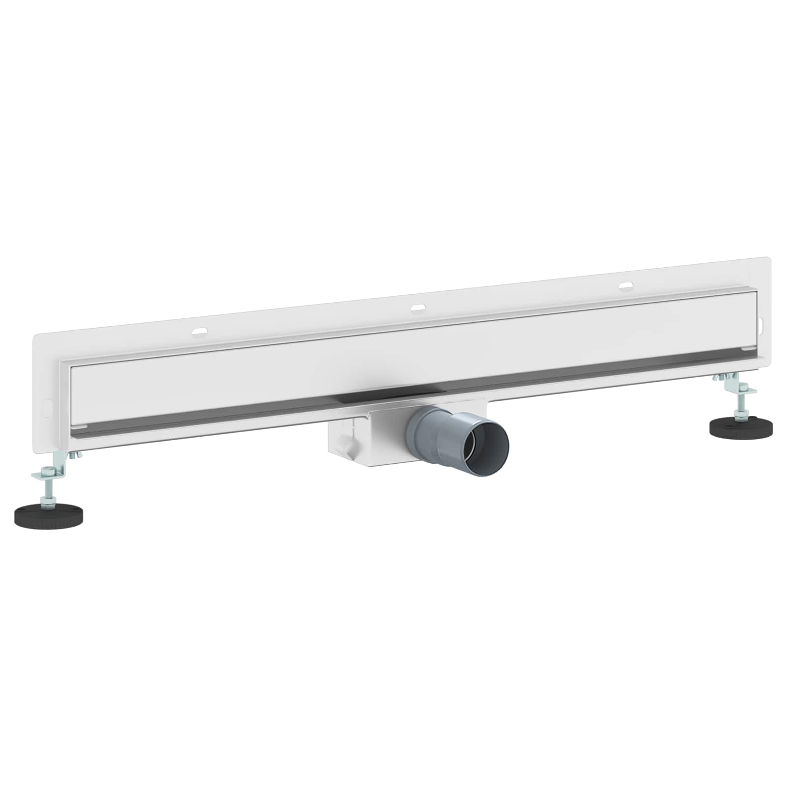 Odvod za tuš montiran na zid Srebrno 70 cm Nehrđajući čelik 304