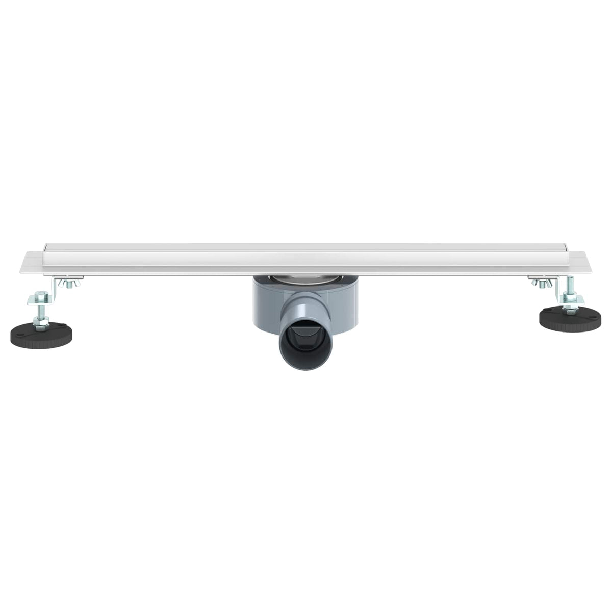 360° Odvod za tuširanje s tankim modelom Srebrno 50 cm