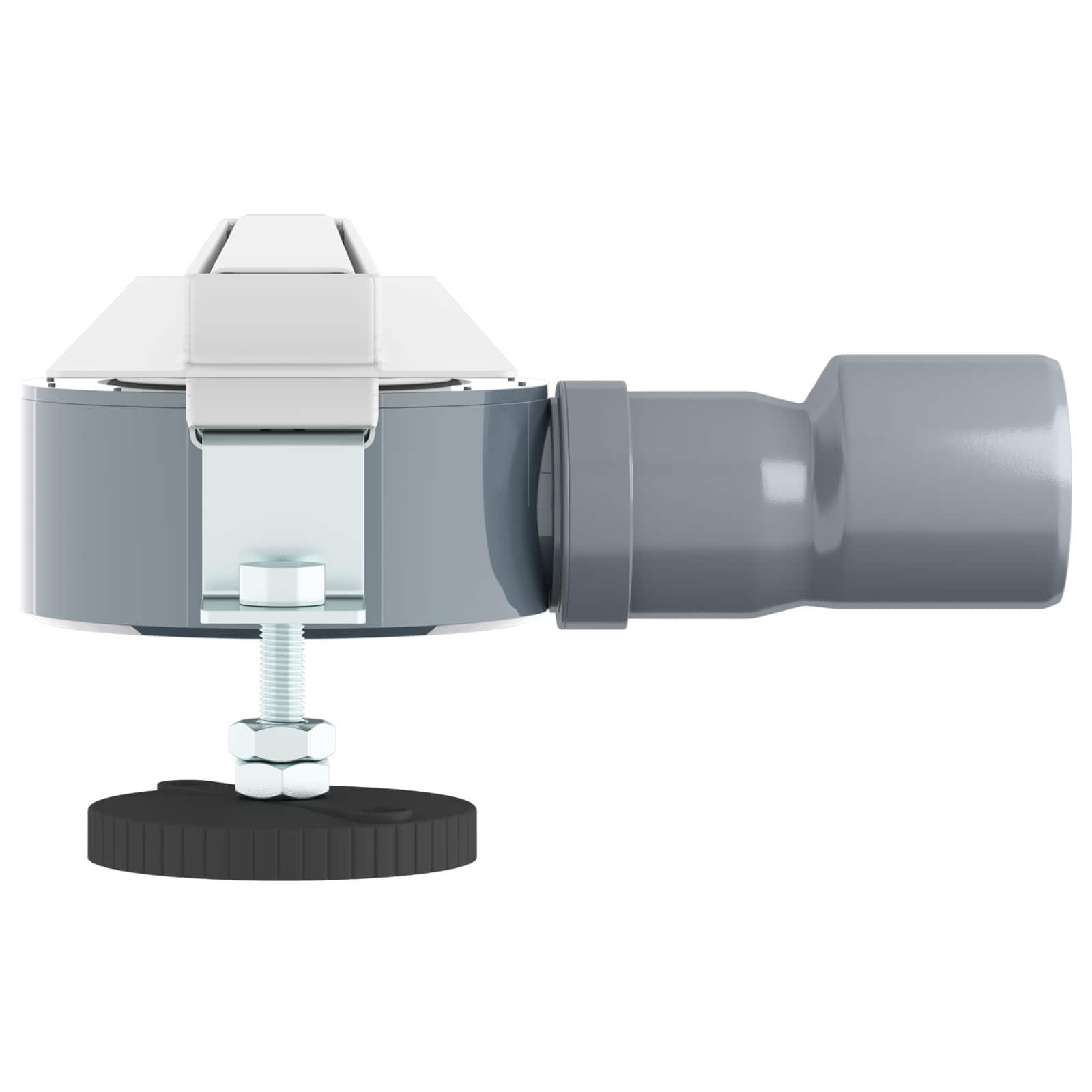 360° Odvod za tuširanje s tankim modelom Srebrno 50 cm