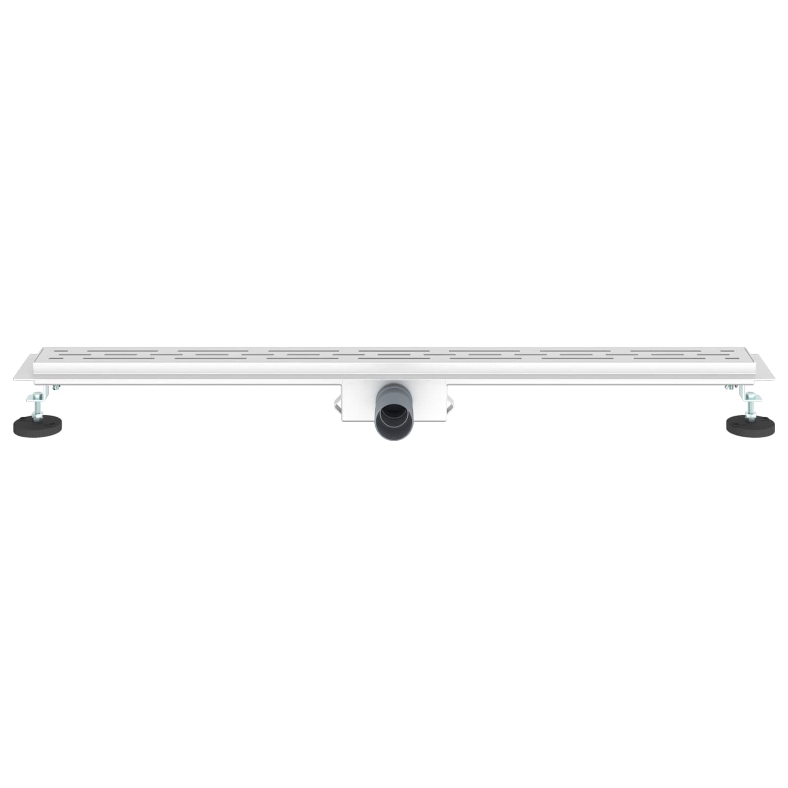 Odvod za tuš s dizajnom linije Srebrno 100 cm