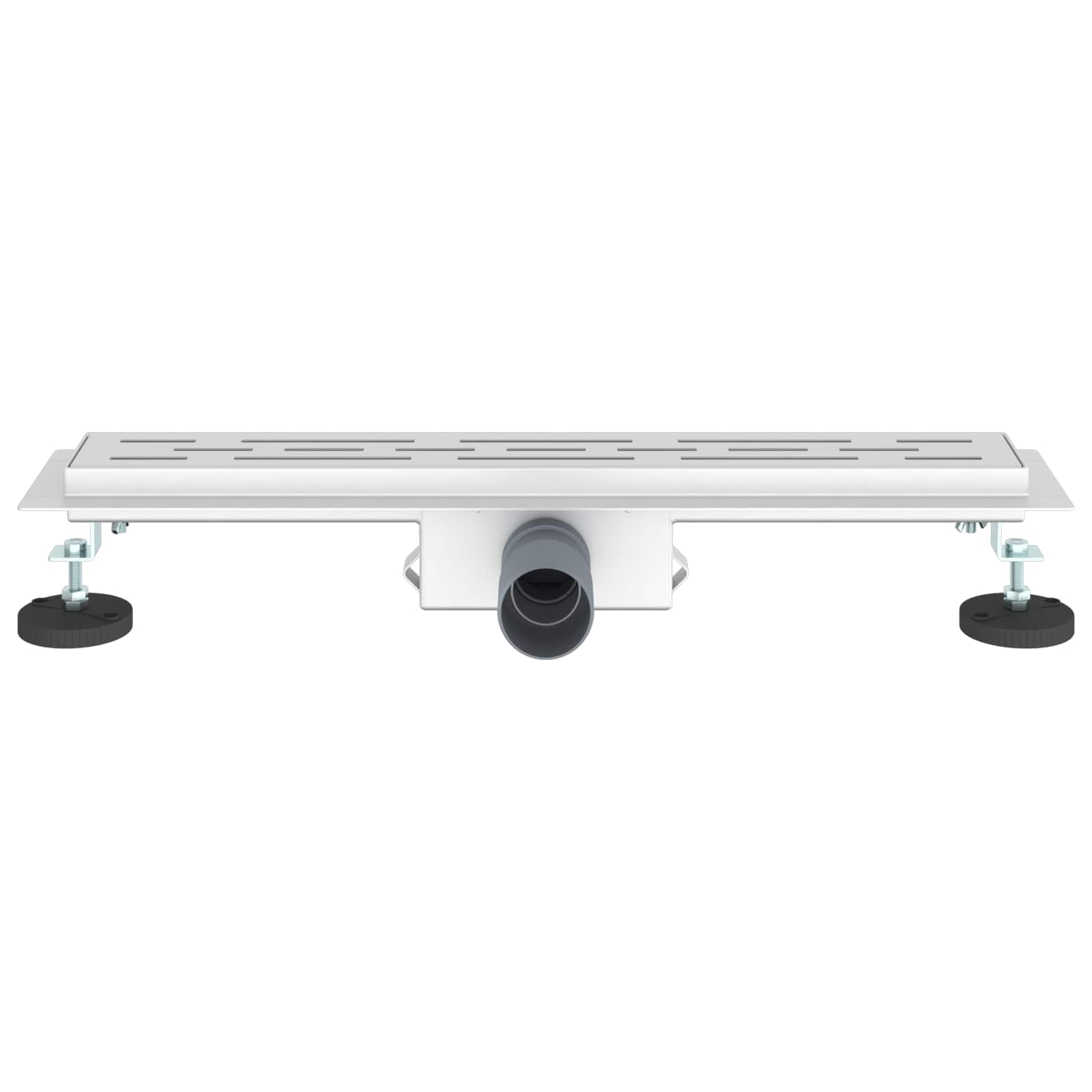Odvod za tuš s dizajnom linije Srebrno 60 cm