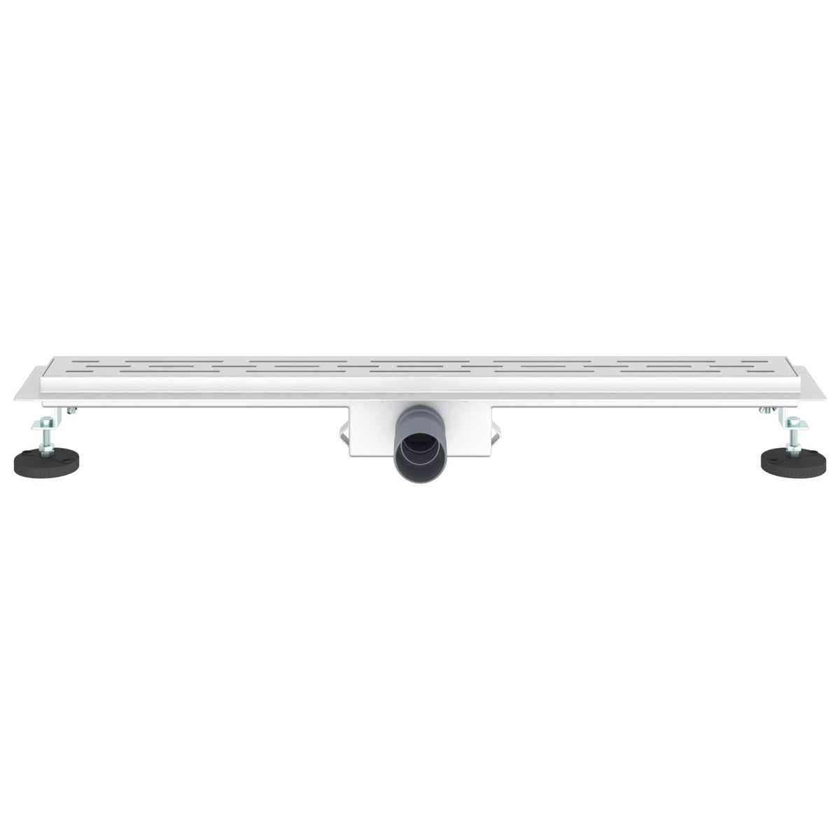 Odvod za tuš s dizajnom linije Srebrno 80 cm
