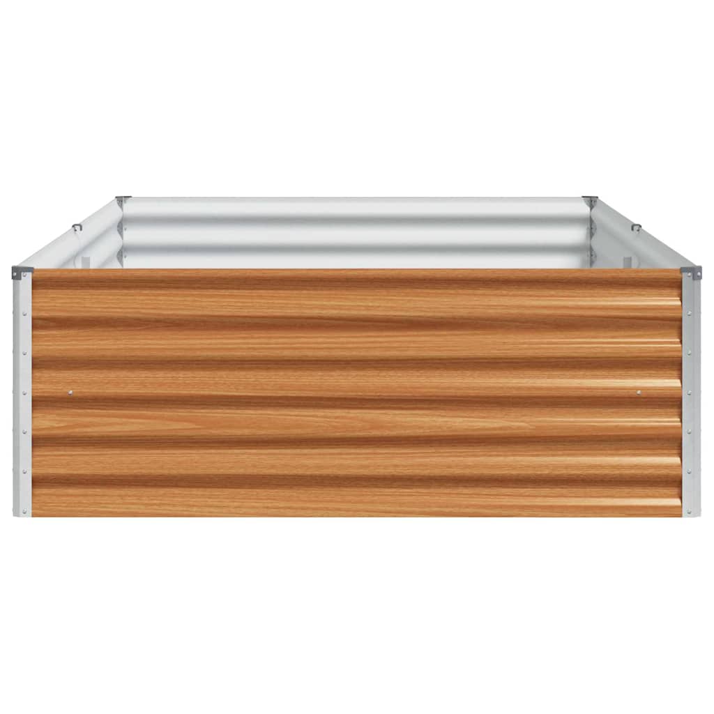 Povišena vrtna gredica 195 x 100 x 36 cm Cinkani čelik
