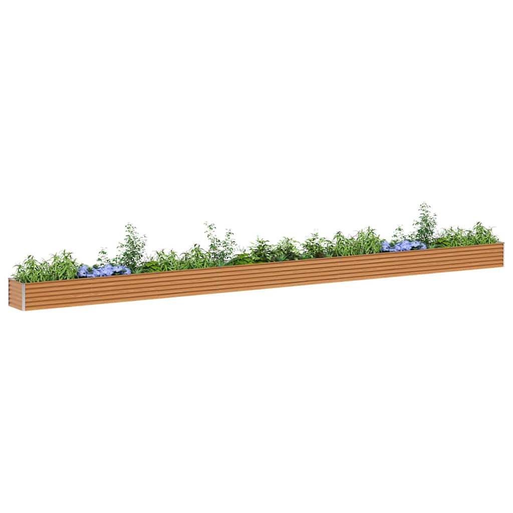 Povišena vrtna gredica 775 x 50 x 36 cm Cinkani čelik