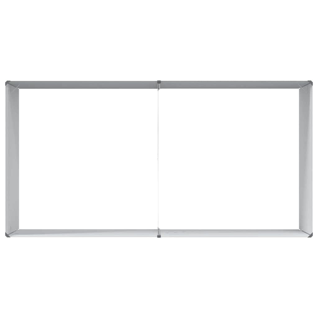 Povišena vrtna gredica 195 x 100 x 68 cm Cinkani čelik