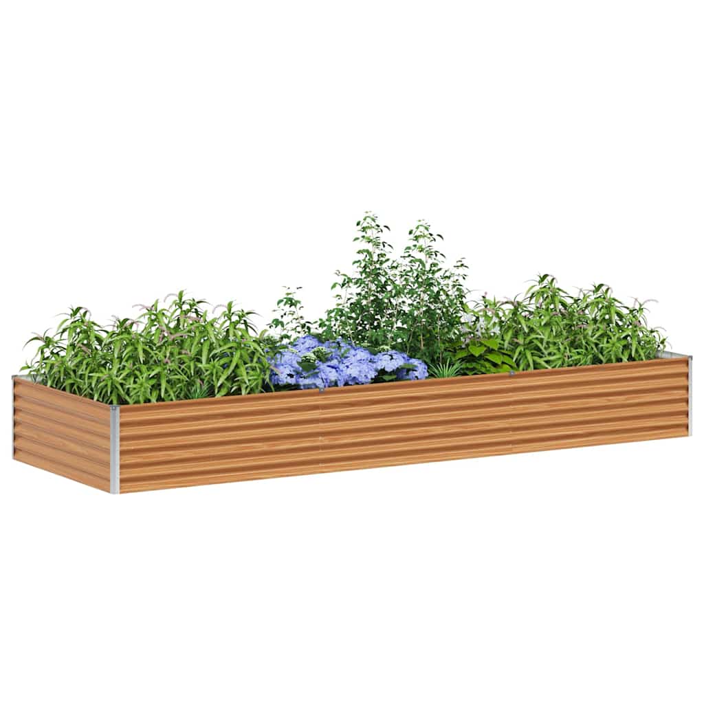 Povišena vrtna gredica 290 x 100 x 36 cm Cinkani čelik