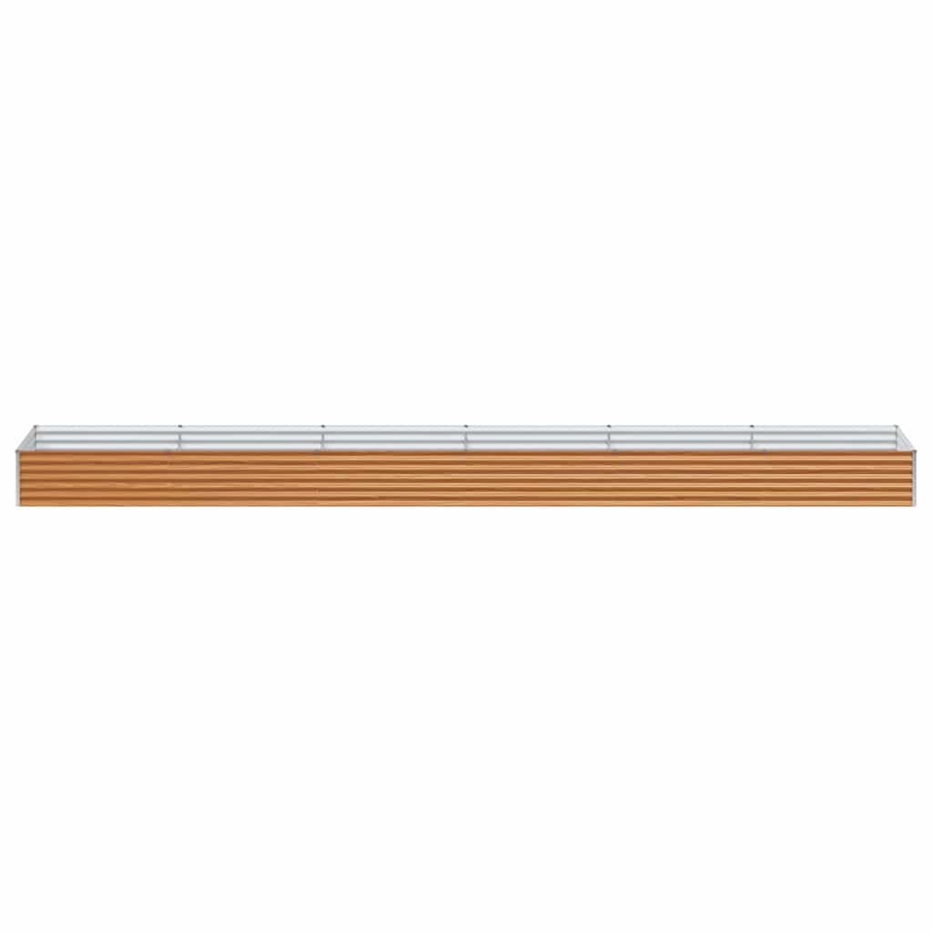 Povišena vrtna gredica 582 x 100 x 36 cm Cinkani čelik