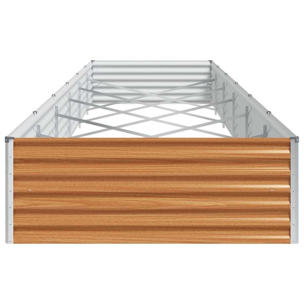 Povišena vrtna gredica 582 x 100 x 36 cm Cinkani čelik