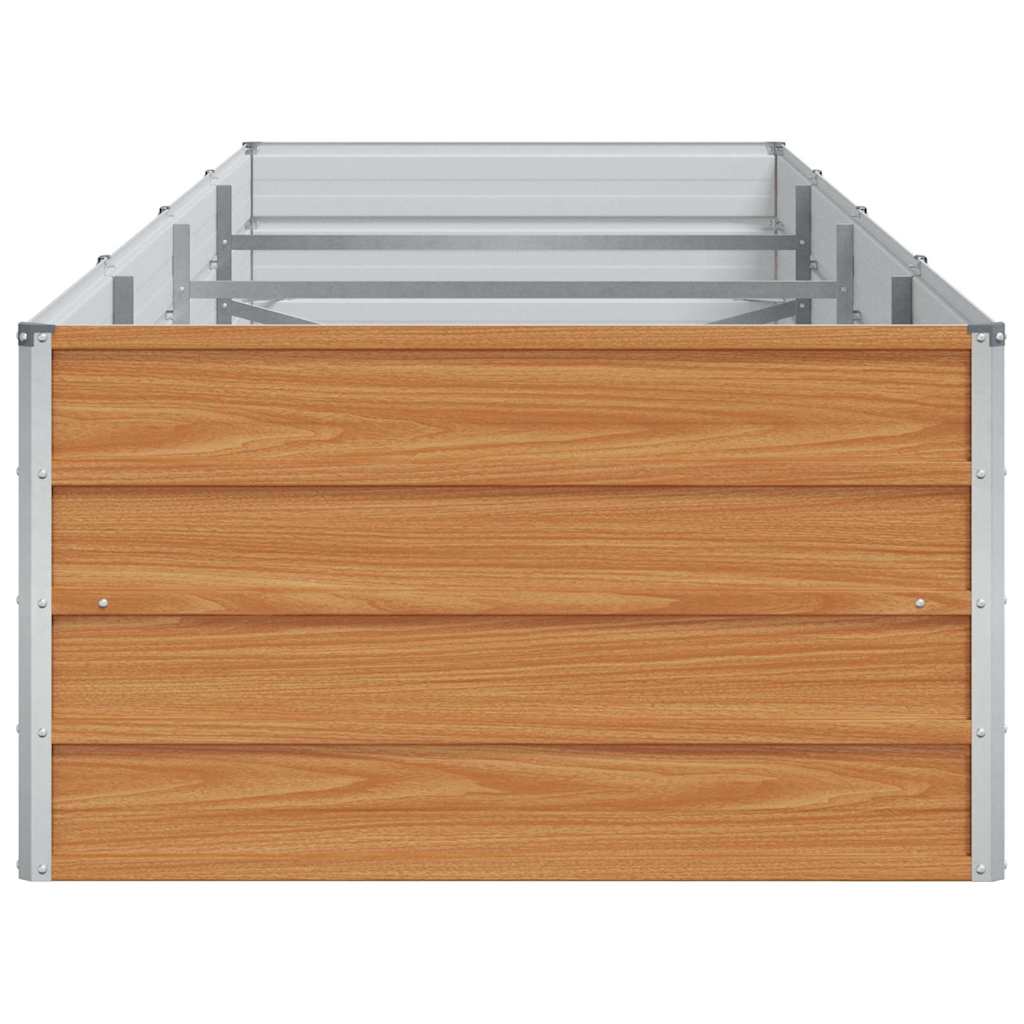 Povišena vrtna gredica Svijetlosmeđa 320 x 80 x 45 cm