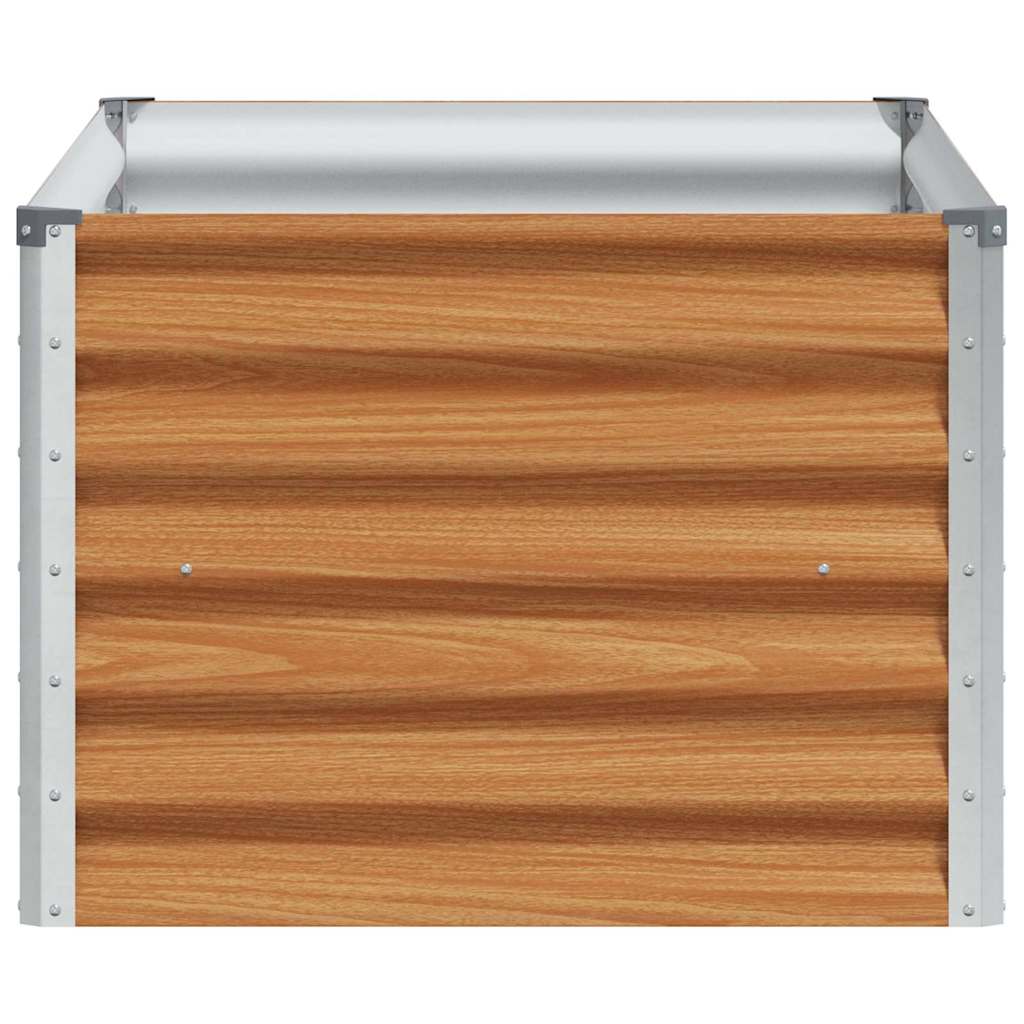 Povišena vrtna gredica 98 x 50 x 36 cm Cinkani čelik