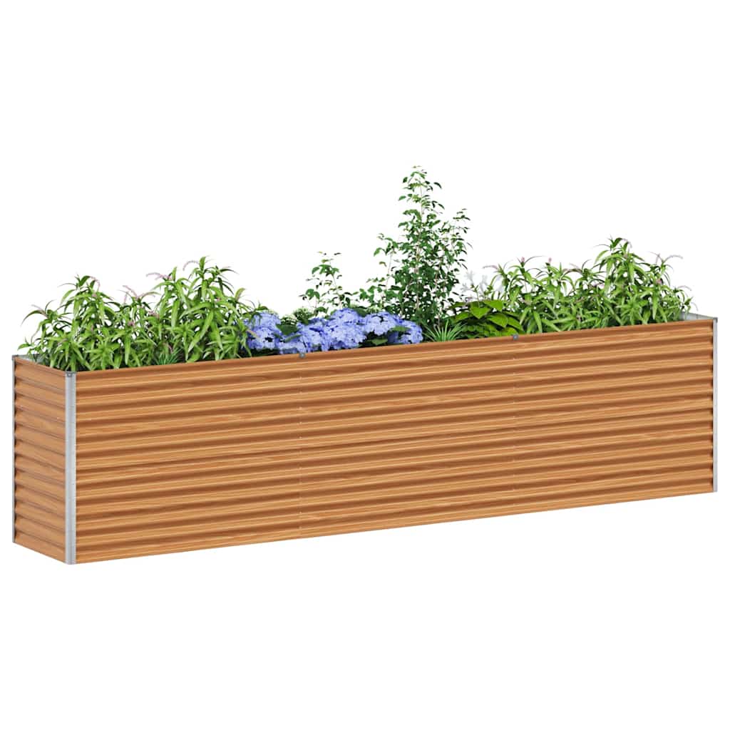 Povišena vrtna gredica 290 x 50 x 68 cm Cinkani čelik