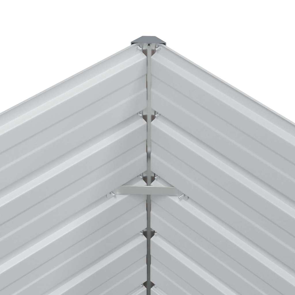 Povišena vrtna gredica Svijetlosmeđa 320 x 80 x 77 cm