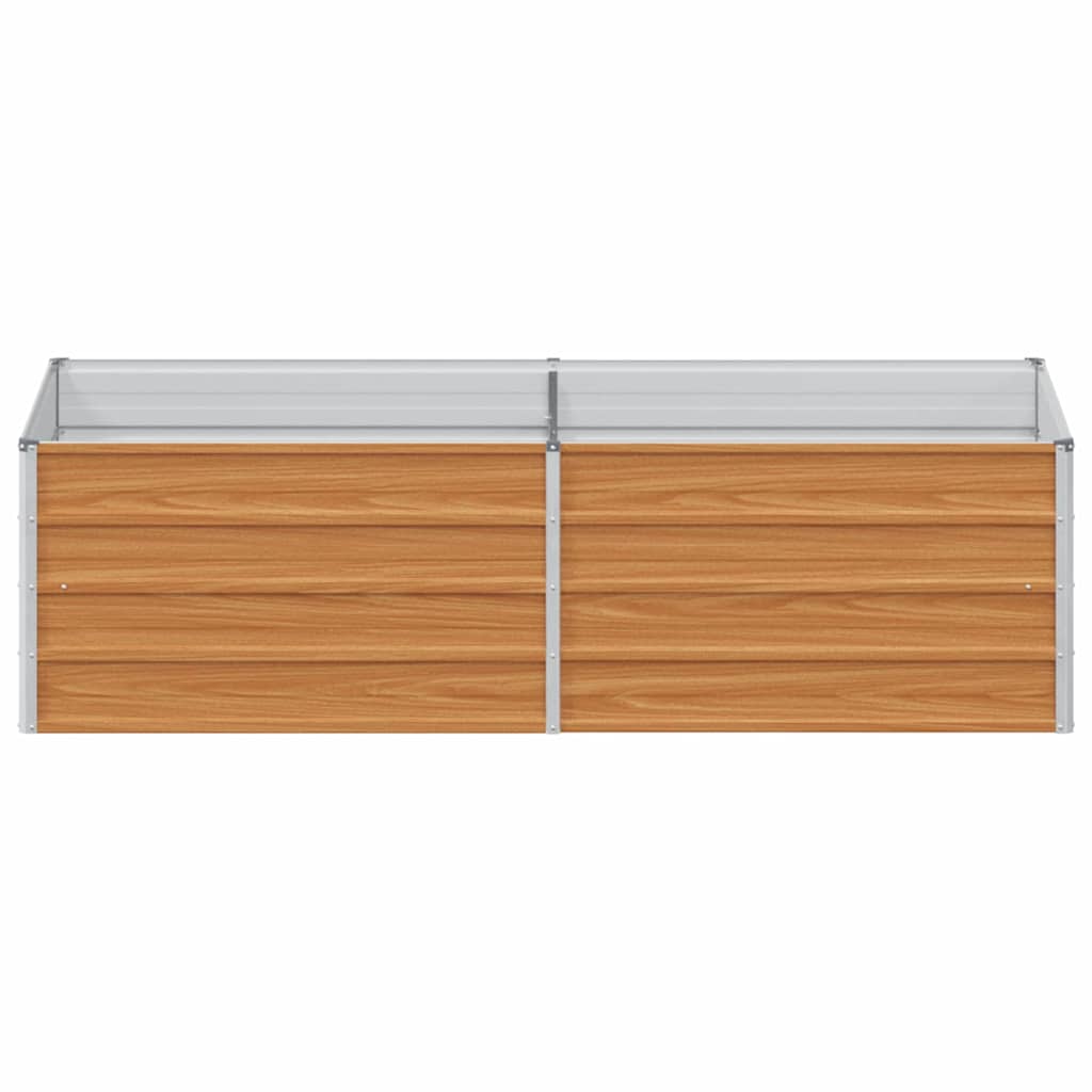 Povišena vrtna gredica Svijetlosmeđa 160 x 80 x 45 cm