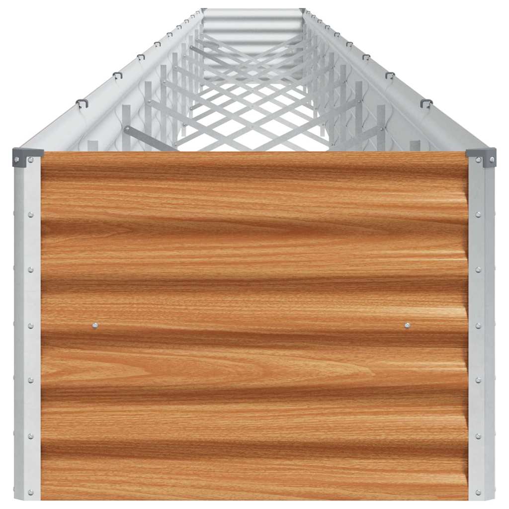 Povišena vrtna gredica 970 x 50 x 36 cm Cinkani čelik