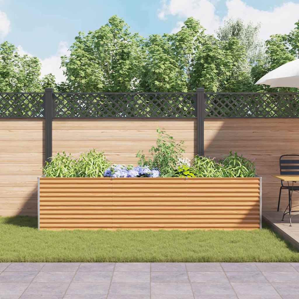 Povišena vrtna gredica 290 x 100 x 68 cm Cinkani čelik