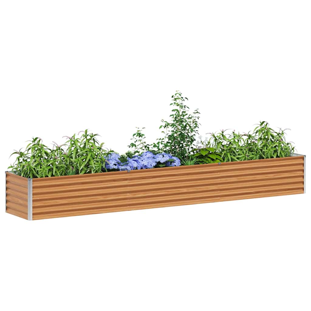 Povišena vrtna gredica 290 x 50 x 36 cm Cinkani čelik