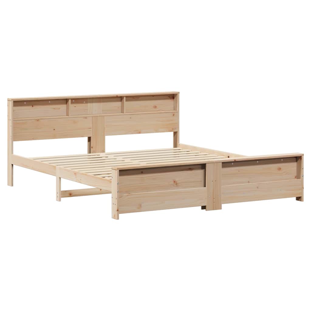 Krevetna konstrukcija Smeđa 200 x 200 cm Konstruirano drvo
