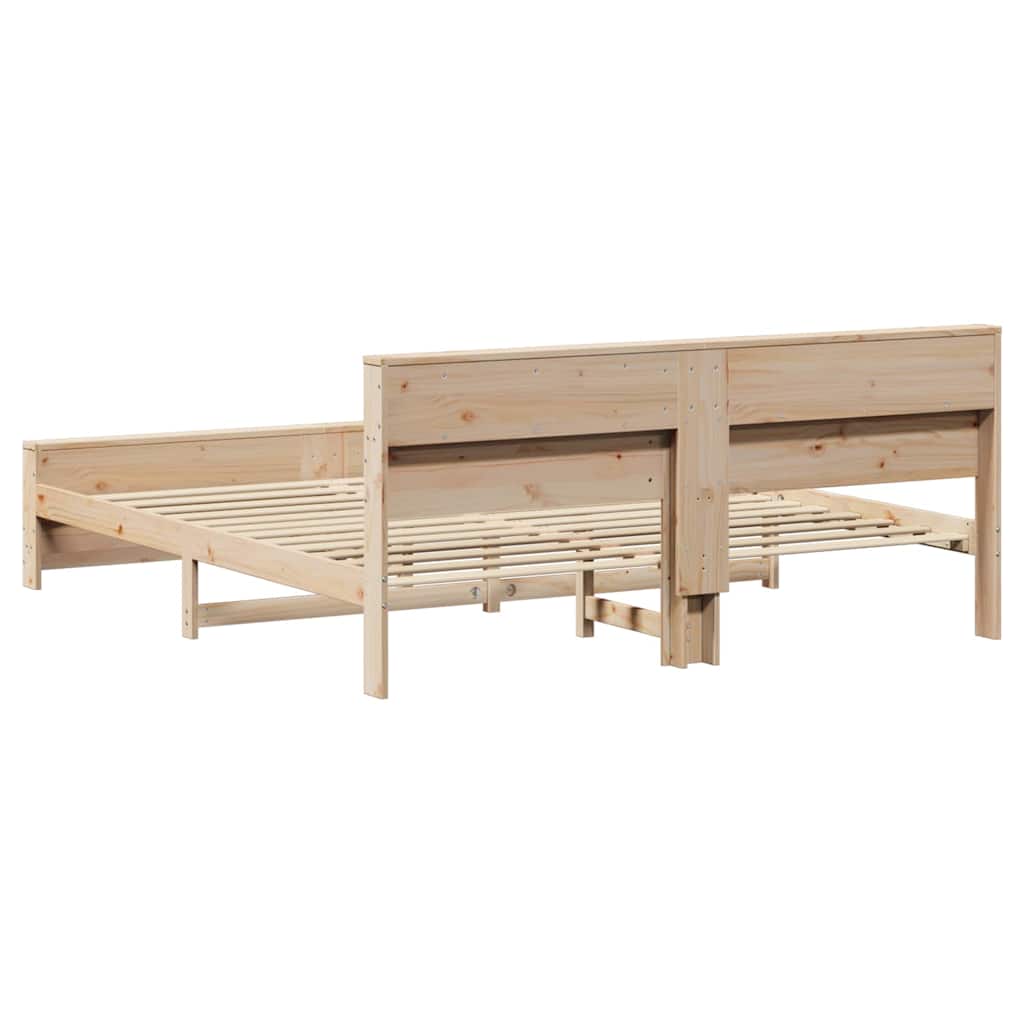 Krevetna konstrukcija Smeđa 180 x 200 cm Konstruirano drvo