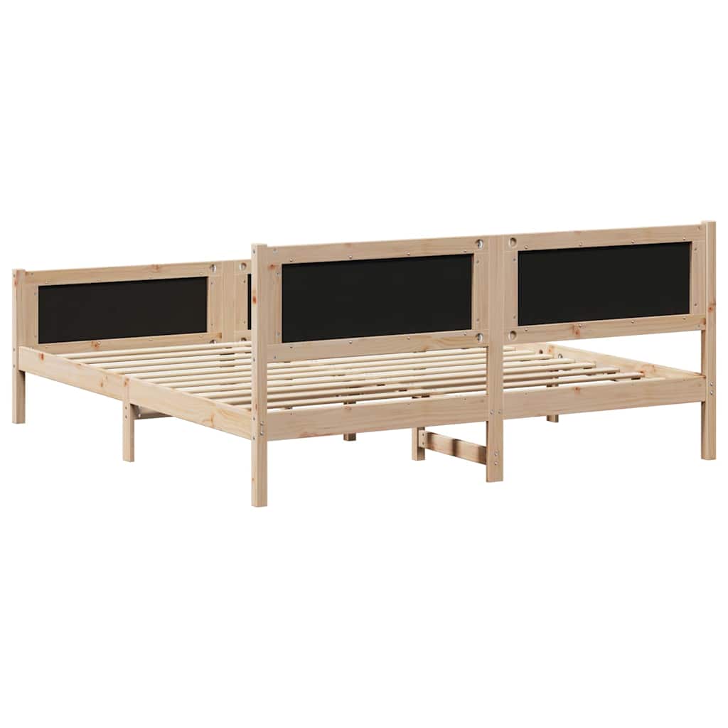 Krevetna konstrukcija Sivo-smeđa 200 x 200 cm tkanina