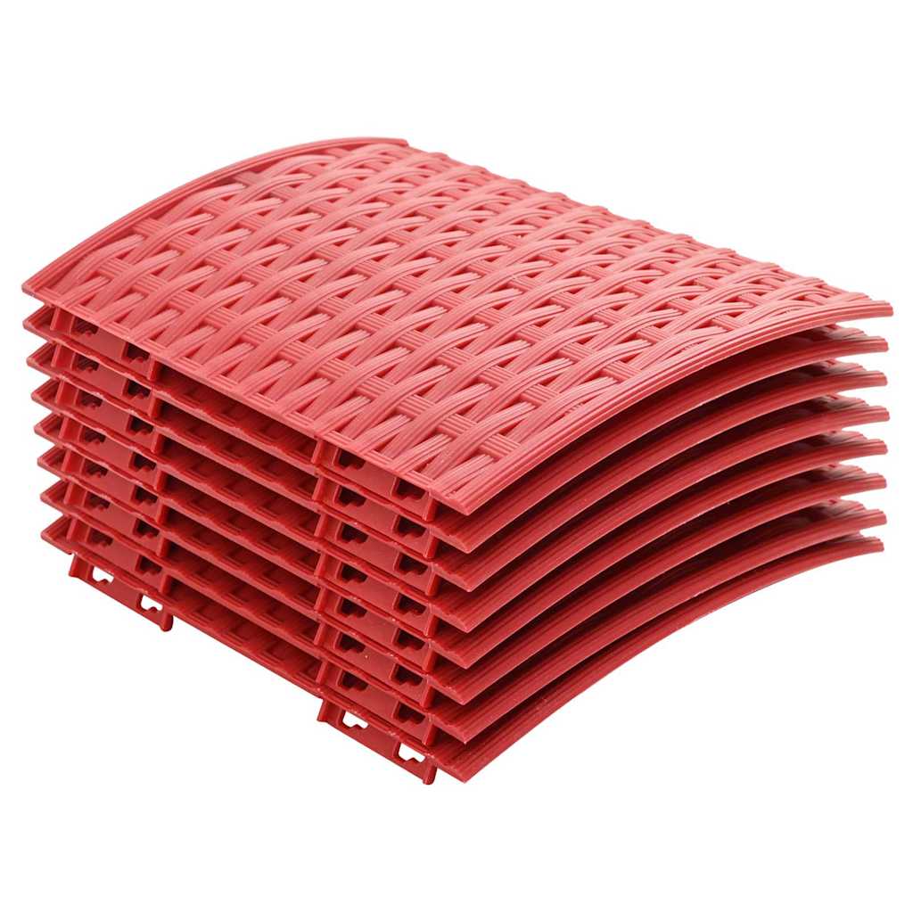 BožićnaSuknjazaDrvce Crvena Ø 65 x 24 cm Plastika