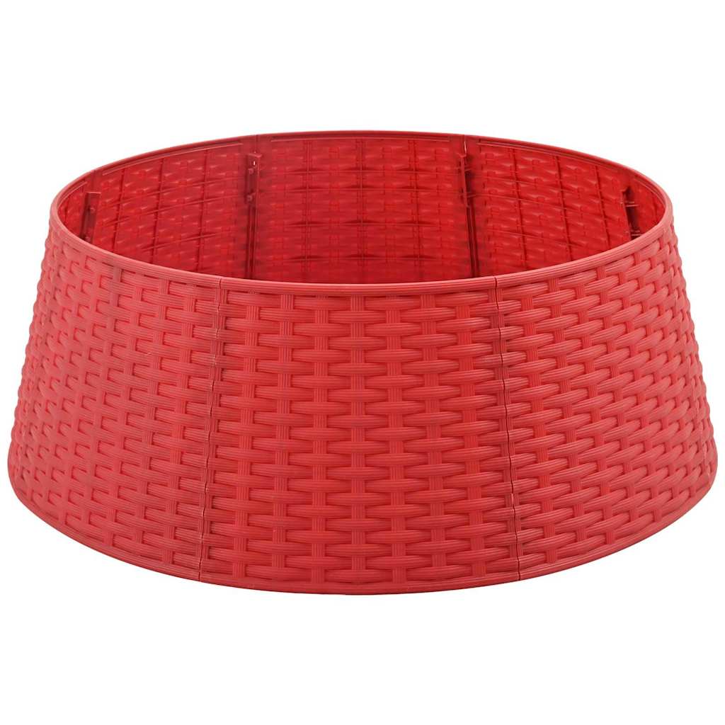 BožićnaSuknjazaDrvce Crvena Ø 65 x 24 cm Plastika