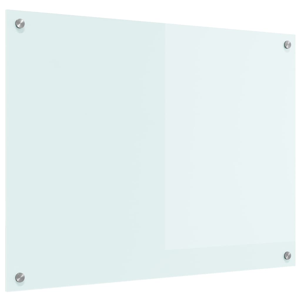 Kuhinjski zid Mlijeko 80 x 60 cm Staklo otporno na udarce