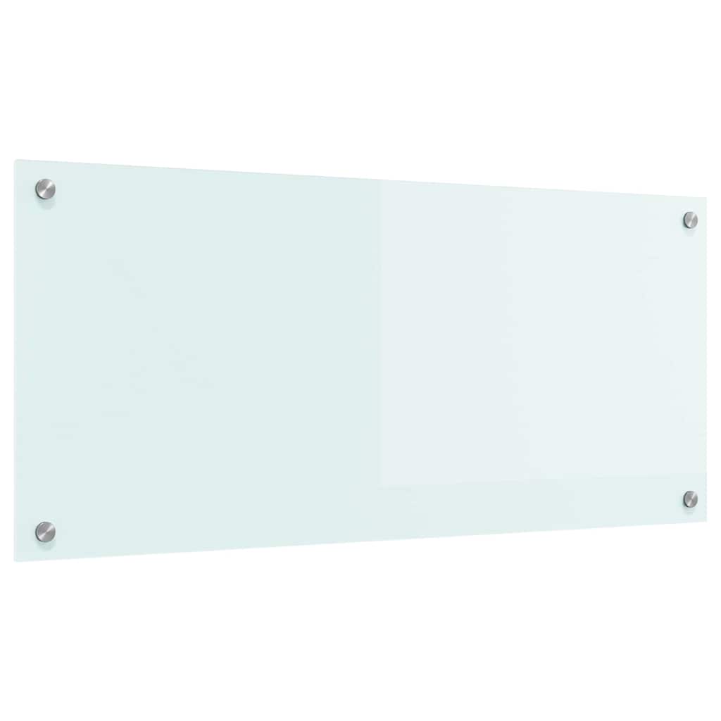 Kuhinjski zid Mlijeko 90 x 40 cm Staklo otporno na udarce
