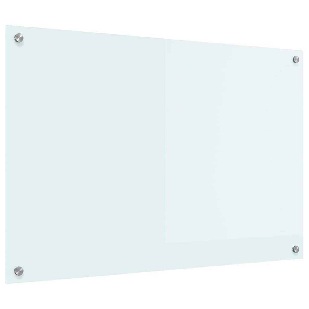 Kuhinjski zid Mlijeko 90 x 60 cm Staklo otporno na udarce