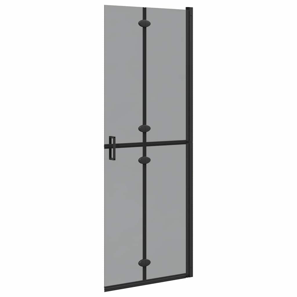 Walk-In zid za tuširanje Crna 70 x 6,5 x 190 cm
