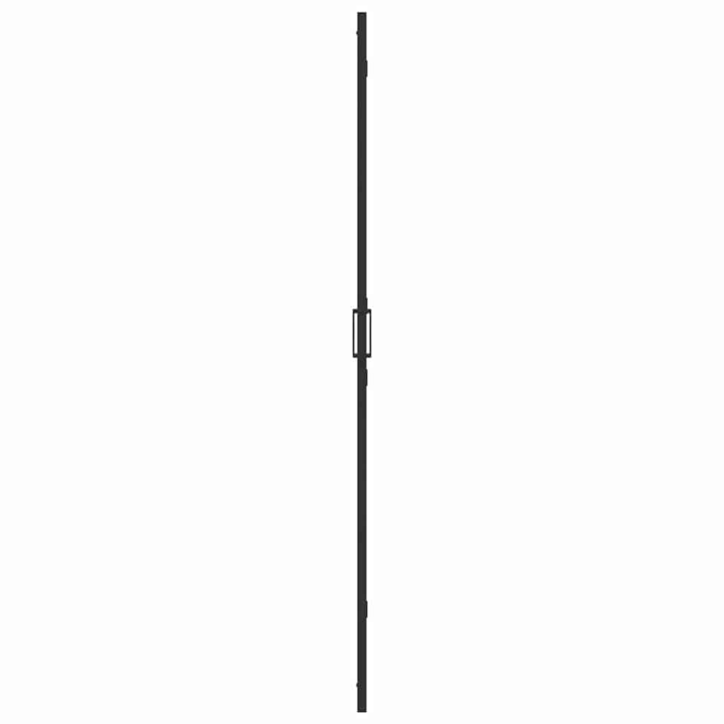 Walk-In zid za tuširanje Crna 100 x 6,5 x 190 cm