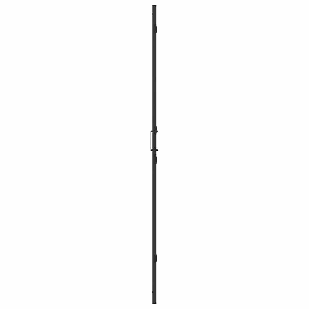 Walk-In zid za tuširanje Crna 110 x 6,5 x 190 cm