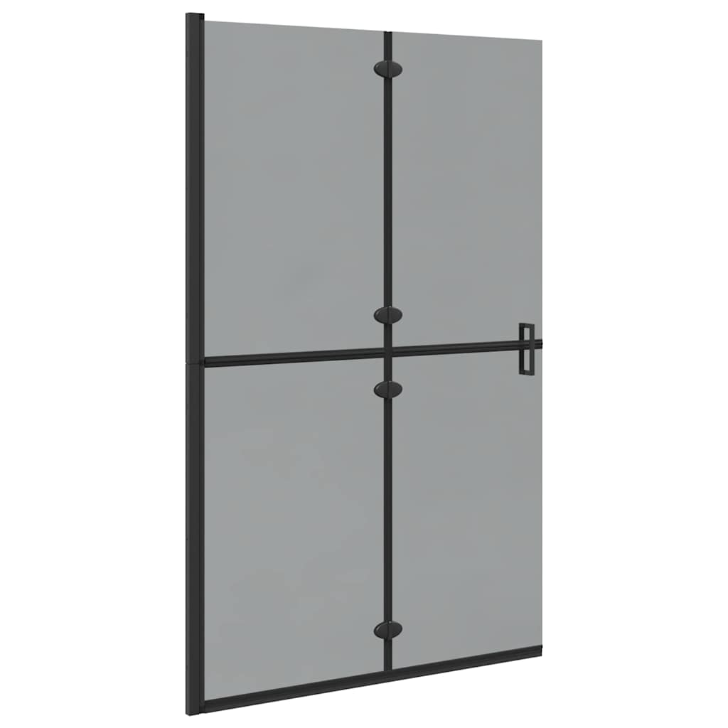 Walk-In zid za tuširanje Crna 120 x 6,5 x 190 cm