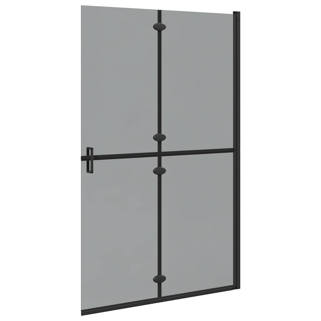 Walk-In zid za tuširanje Crna 120 x 6,5 x 190 cm