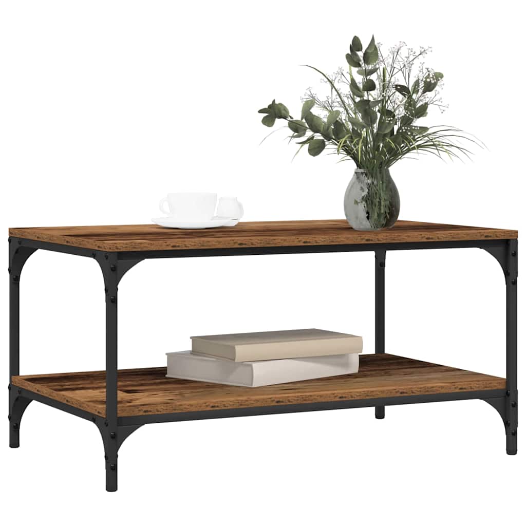Kava Stol Staro drvo 80 x 50 x 40 cm Konstruirano drvo