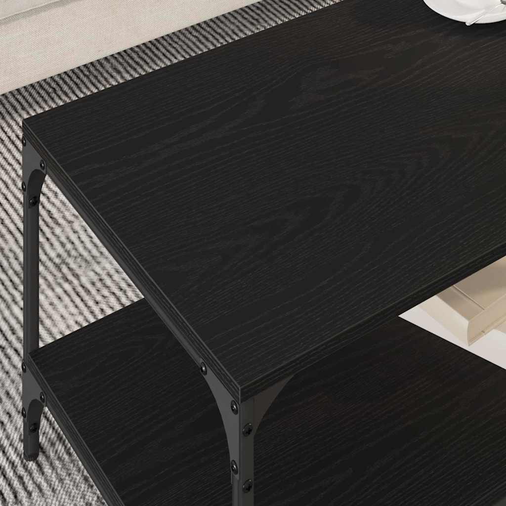 Kava Stol Crni hrast 82 x 50 x 40 cm Konstruirano drvo