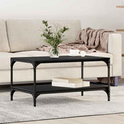 Kava Stol Crni hrast 82 x 50 x 40 cm Konstruirano drvo
