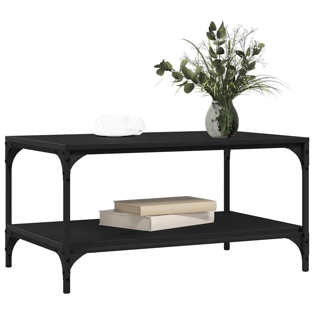 Kava Stol Crni hrast 82 x 50 x 40 cm Konstruirano drvo