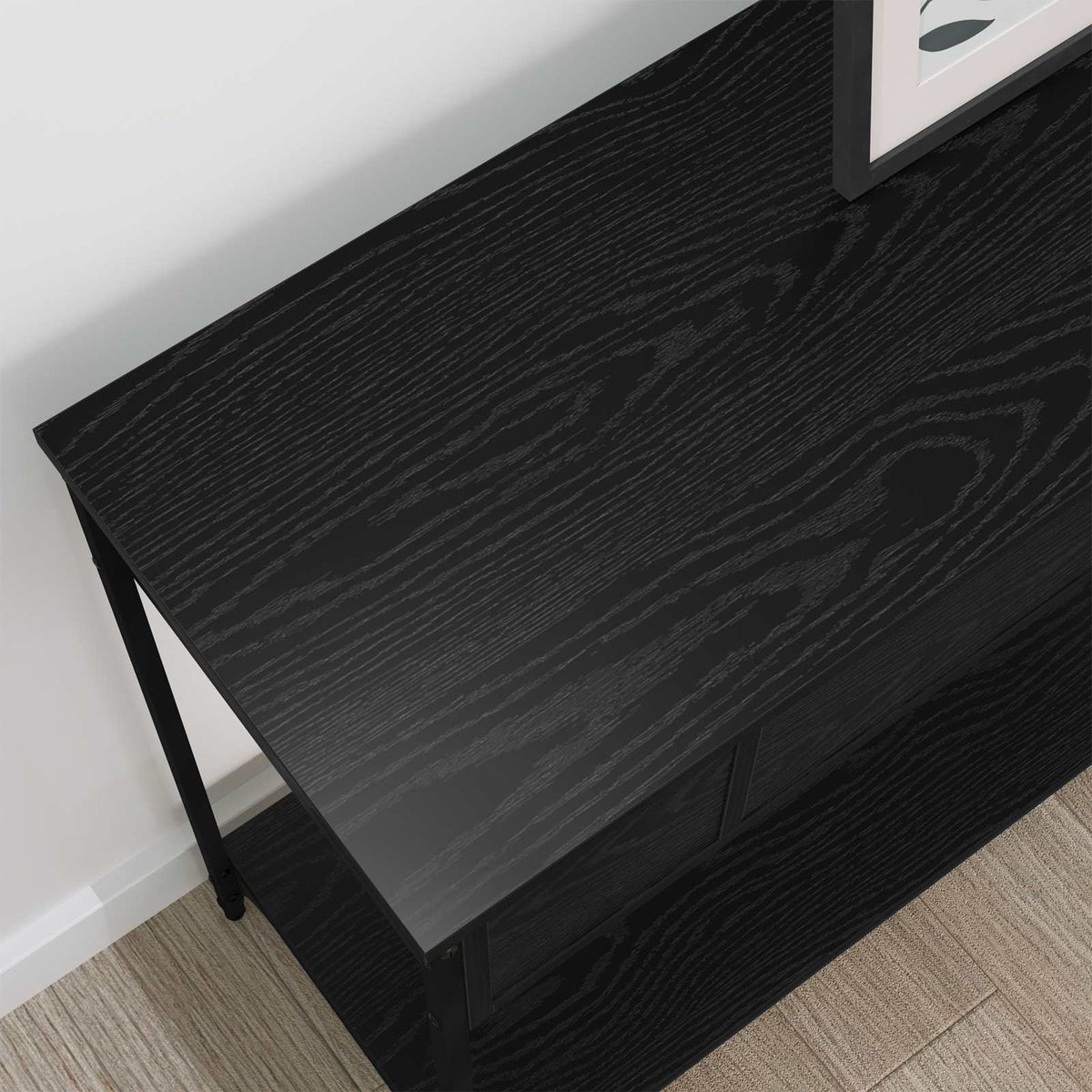 Konzolna stolica Ostalo Crni hrast 100 x 34.5 x 75 cm