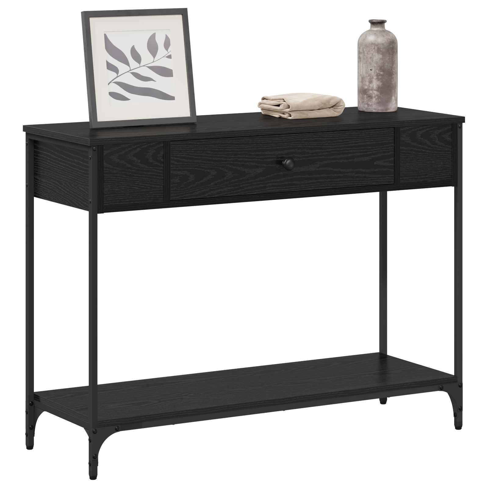 Konzolna stolica Ostalo Crni hrast 100 x 34.5 x 75 cm