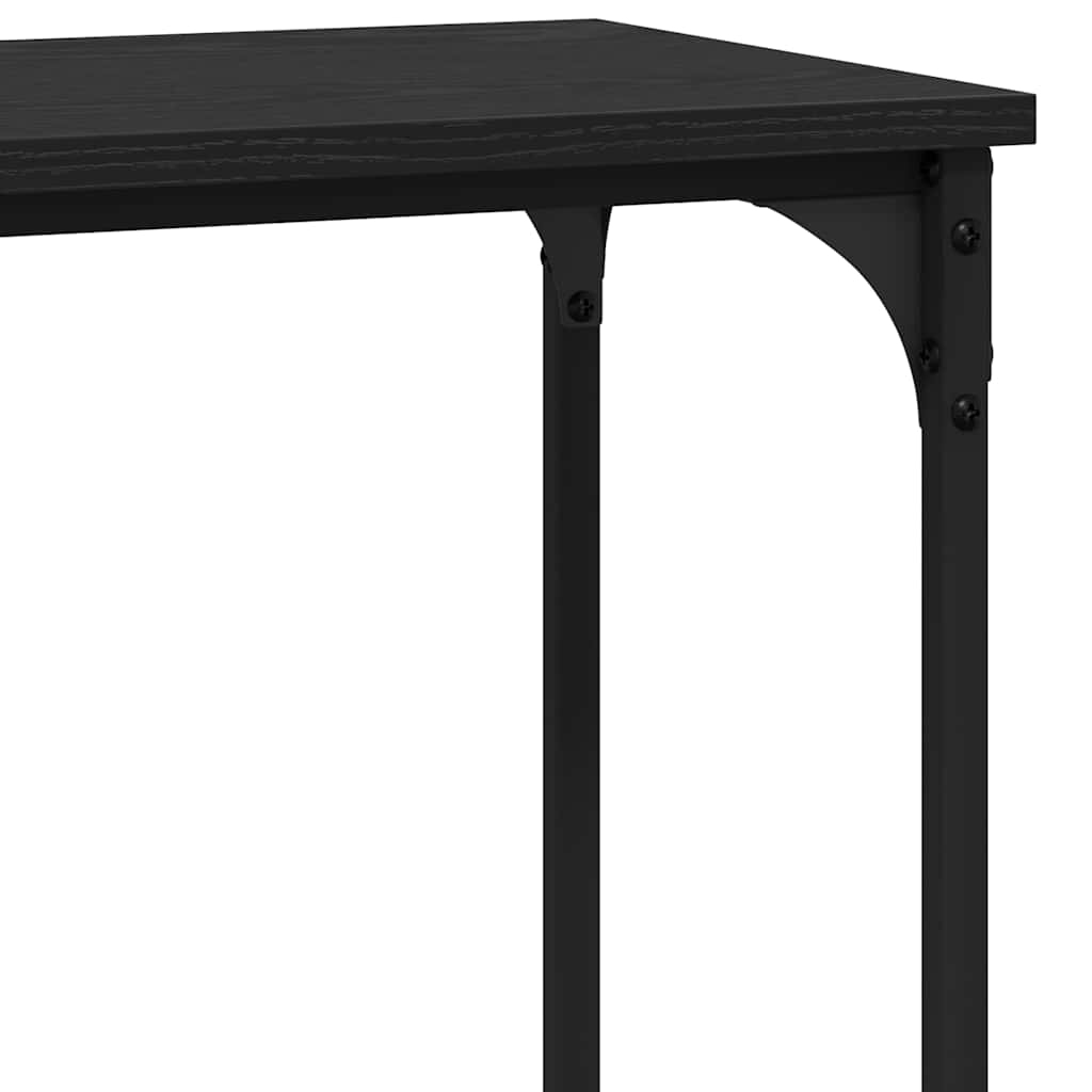 Konzolna stolica Crni hrast 75 x 30.5 x 75 cm Konstruirano drvo