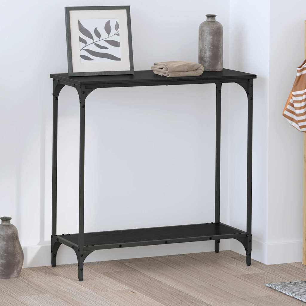 Konzolna stolica Crni hrast 75 x 30.5 x 75 cm Konstruirano drvo